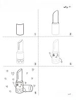 آموزش گام به گام و آسان نقاشی -  چگونه چیز های دوست داشتنی بکشیم  برای بچه ها - تصویر 15