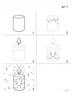 آموزش گام به گام و آسان نقاشی -  چگونه چیز های دوست داشتنی بکشیم  برای بچه ها - تصویر 17