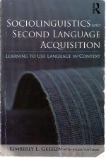 SOCIOLINGUISTCS  SECOND LANGUAGE ACQUISITION