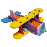 پازل حجمی 3 بعدی فومی  - هواپیما ملخ دار - تصویر 2