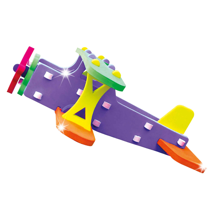 هواپیما ملخ دار 3 پازل حجمی 3 بعدی فومی  - هواپیما ملخ دار - تصویر 4