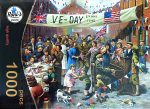 پازل 1000 تیکه خارجی مارک  رونیز طرح ve day celebtation